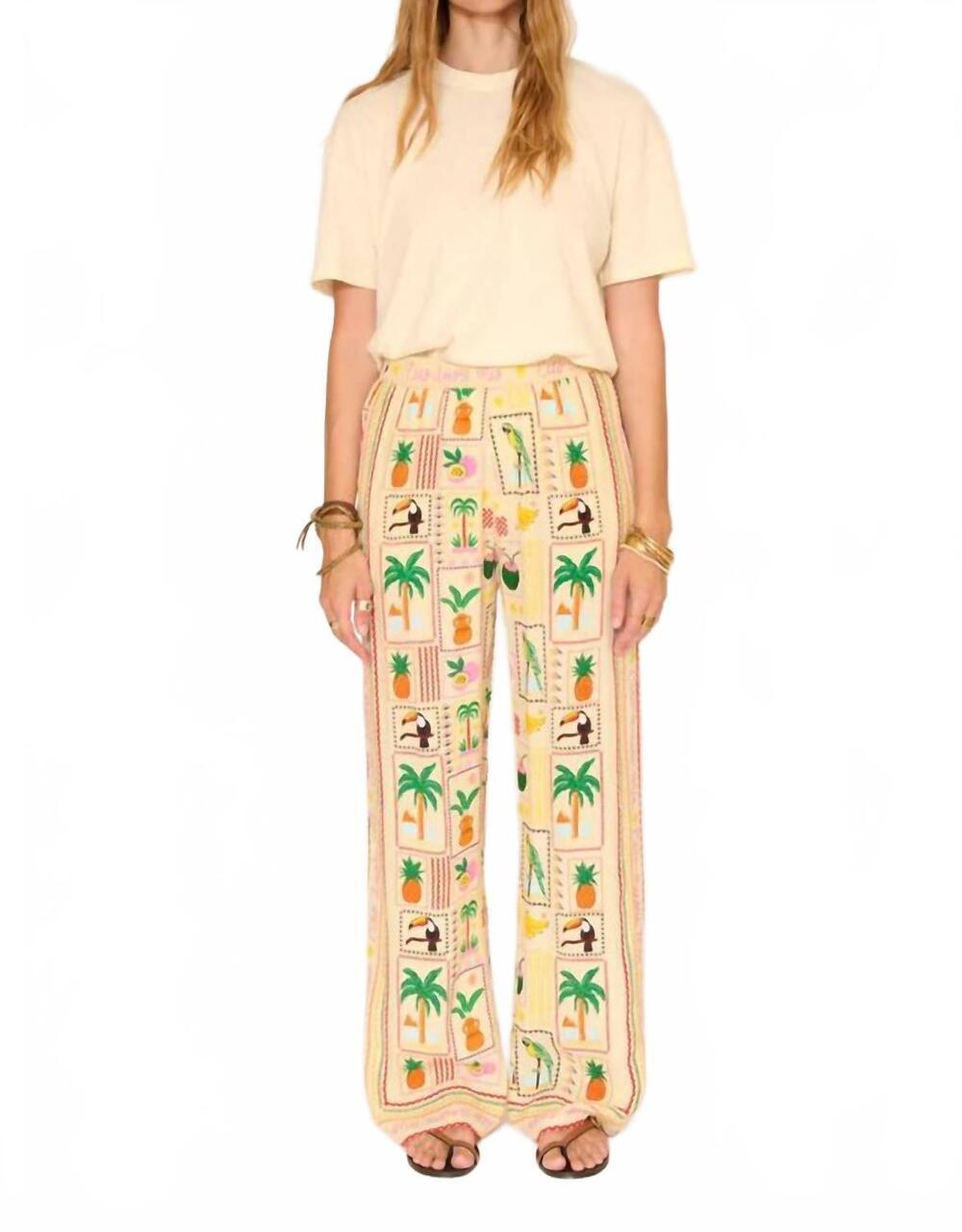 NEW MKT STUDIO podas pants in natural